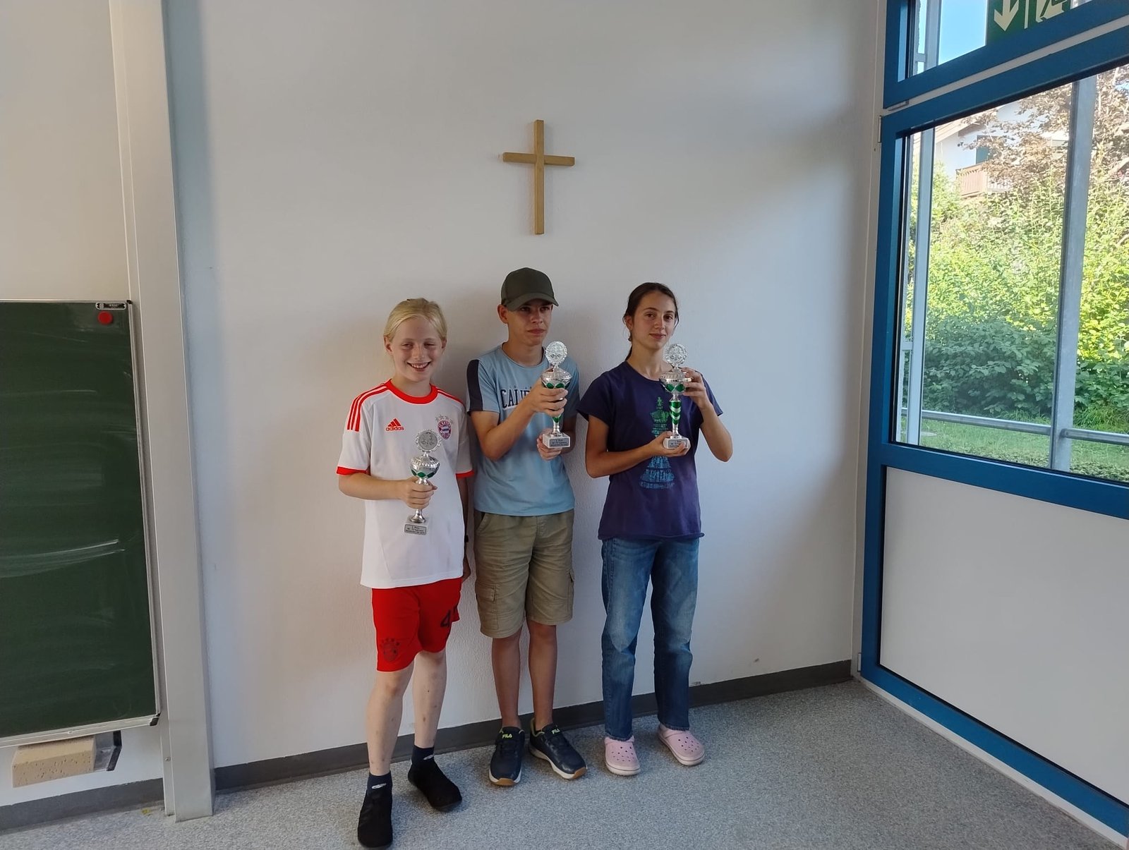 Das Siegertrio der Weiterführenden Schulen