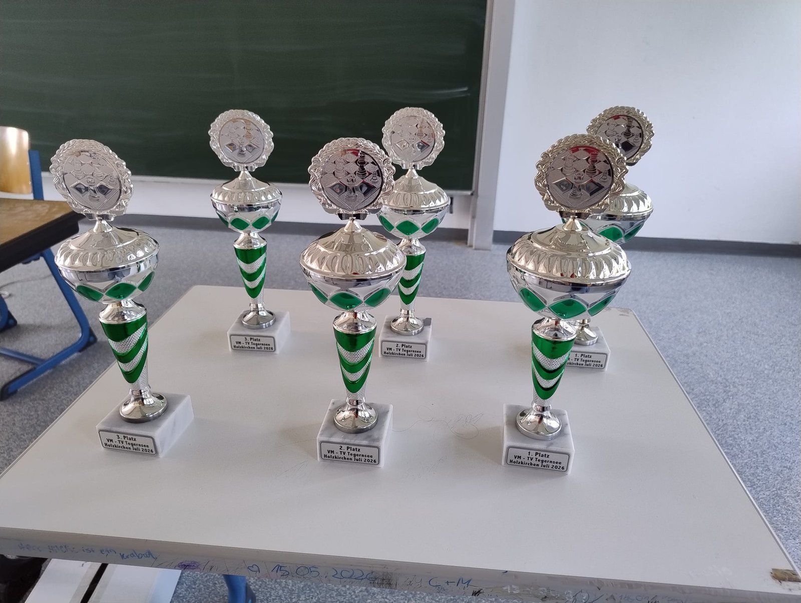 Das Siegertrio der Weiterführenden Schulen