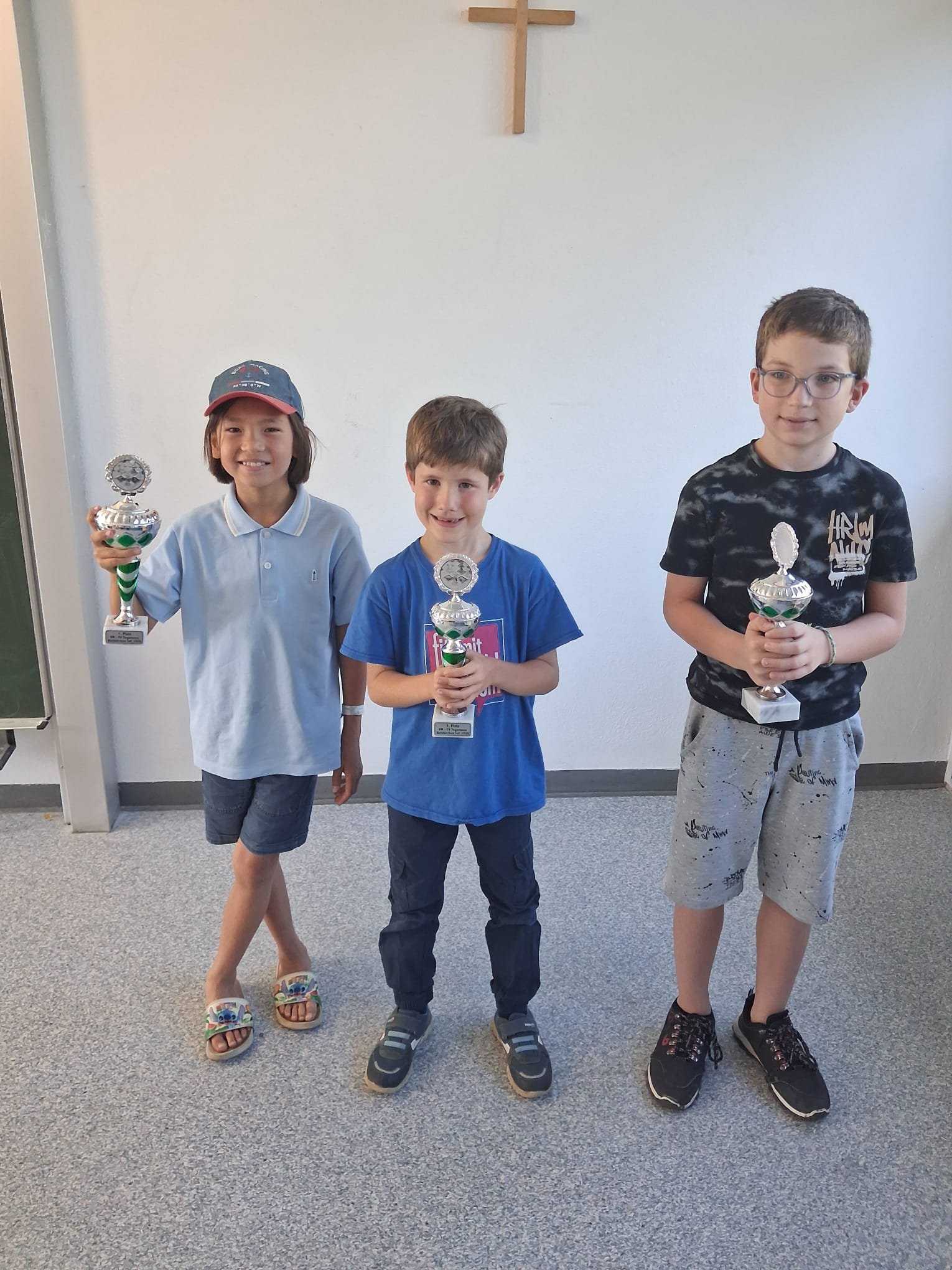 Das Siegertrio der Weiterführenden Schulen